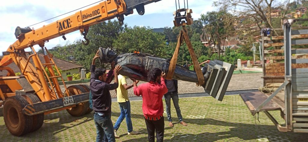 *ವೀರ ಸೇನಾನಿ ಜನರಲ್ ತಿಮ್ಮಯ್ಯ ಪ್ರತಿಮೆ ಮೈಸೂರಿಗೆ ಸ್ಥಳಾಂತರ*