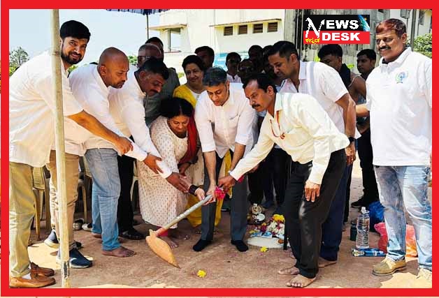 *ವಿರಾಜಪೇಟೆ : ಸರಕಾರಿ ಪ್ರಥಮ ದರ್ಜೆ ಕಾಲೇಜಿನ ನೂತನ ಕಟ್ಟಡ ಕಾಮಗಾರಿಗೆ ಶಾಸಕ ಎ.ಎಸ್.ಪೊನ್ನಣ್ಣ ಚಾಲನೆ*
