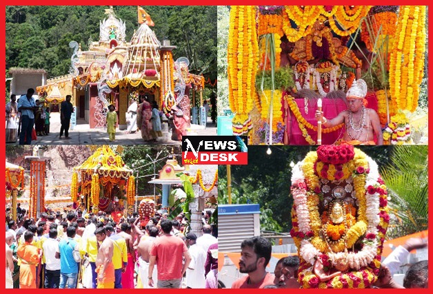 *ಶ್ರದ್ಧಾಭಕ್ತಿಯಿಂದ ಜರುಗಿದ ಕರ್ಣಂಗೇರಿ ಕ್ಷೇತ್ರದ ಶ್ರೀ ರಾಜರಾಜೇಶ್ವರಿ ದೇವಾಲಯದ ವಾರ್ಷಿಕೋತ್ಸವ ಹಾಗೂ ರಥೋತ್ಸವ*