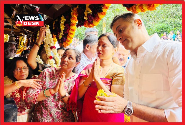*ವನಭದ್ರ ಕಾಳಿ ದೇವಾಲಯಕ್ಕೆ ಶಾಸಕ ಎ.ಎಸ್.ಪೊನ್ನಣ್ಣ ಭೇಟಿ : ವಿಶೇಷ ಪೂಜೆ ಸಲ್ಲಿಕೆ*