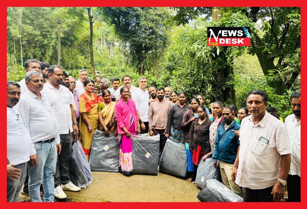 *ಕಡಂಗಮರೂರು ಕಾಲೋನಿ ನಿವಾಸಿಗಳಿಗೆ ಟಾರ್ಪಲ್ ವಿತರಣೆ*