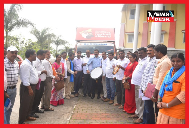 *ಕೊಡಗಿನಲ್ಲಿ ಪಂಚ ಗ್ಯಾರಂಟಿ ಯೋಜನೆ ಬಗ್ಗೆ ಜಾಗೃತಿ : ‘ಕಲಾಜಾಥಾ ಪ್ರಚಾರ ಆಂದೋಲನ’ಕ್ಕೆ ಗಣ್ಯರಿಂದ ಚಾಲನೆ*