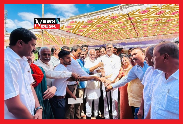 *ಮಡಿಕೇರಿ : ಕೊಡಗು ಜಿಲ್ಲಾ ಕಾಂಗ್ರೆಸ್ ಭವನಕ್ಕೆ ಶಿಲನ್ಯಾಸ*