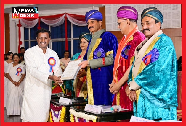 *ಎಂ.ಎಸ್.ಅರುಣ್ ಪ್ರಸಾದ್ಗೆ ಪಿಹೆಚ್ಡಿ ಪದವಿ*