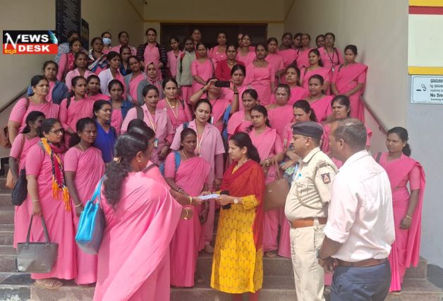 *ವಿವಿಧ ಬೇಡಿಕೆಗಳ ಈಡೇರಿಕೆಗೆ ಆಶಾ ಕಾರ್ಯಕರ್ತೆಯರ ಆಗ್ರಹ : ಹೋರಾಟವನ್ನು ತೀವ್ರಗೊಳಿಸುವ ಎಚ್ಚರಿಕೆ*