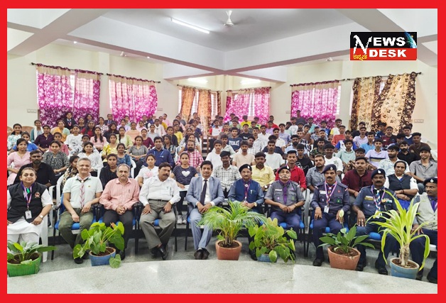 *ಜ್ಞಾನ ಕಾವೇರಿ ಆವರಣದಲ್ಲಿ ಯುವ ಆಪತ್ ಮಿತ್ರ ತರಬೇತಿ ಶಿಬಿರ*