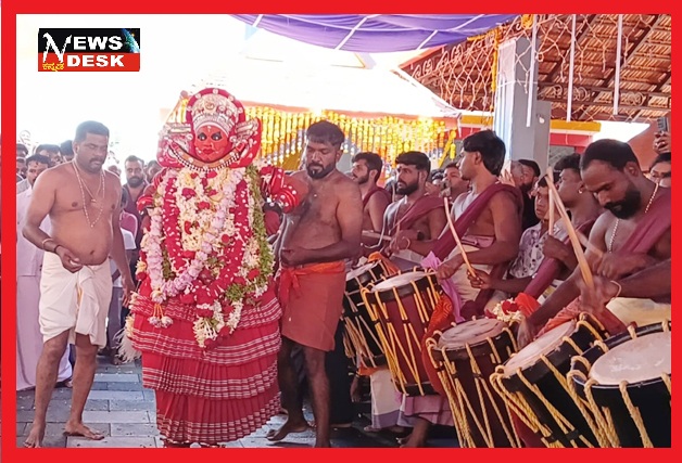 *ವಿರಾಜಪೇಟೆ : ಶ್ರದ್ಧಾಭಕ್ತಿಯಿಂದ ಜರುಗಿದ ಶ್ರೀ ಮುತ್ತಪ್ಪ ತೆರೆ ಮಹೋತ್ಸವ*