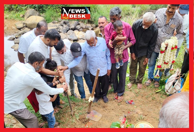 *ಶಿರಂಗಳ್ಳಿ : ಸೇತುವೆ ಕಾಮಗಾರಿಗೆ ಶಾಸಕ ಡಾ.ಮಂತರ್ ಗೌಡ ಚಾಲನೆ*