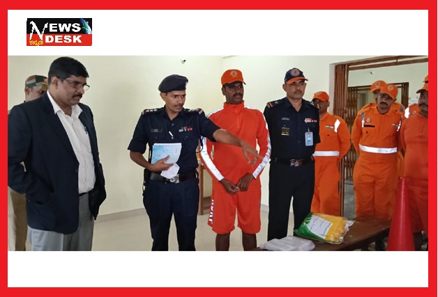 *ಎನ್ಡಿಆರ್ಎಫ್ ತಂಡ ಭೇಟಿ ಮಾಡಿ ಮಾಹಿತಿ ಪಡೆದ ಜಿಲ್ಲಾಧಿಕಾರಿ ಎಸ್.ಜೆ.ಸೋಮಶೇಖರ್*