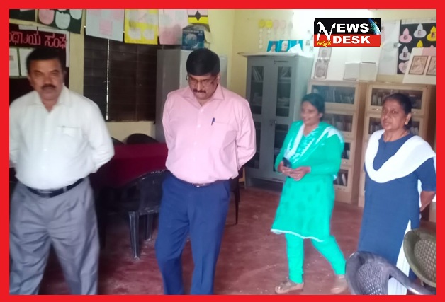 *ಕಡಗದಾಳು ಸರ್ಕಾರಿ ಪ್ರೌಢಶಾಲೆಗೆ ಜಿಲ್ಲಾಧಿಕಾರಿ ಎಸ್.ಜೆ.ಸೋಮಶೇಖರ್ ಭೇಟಿ : ಪರಿಶೀಲನೆ*