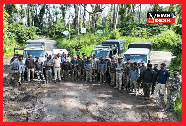 *ಹೊರೂರು-ಮೋದೂರು ವ್ಯಾಪ್ತಿಯ ಕಾಡಾನೆಗಳು ಮರಳಿ ಅರಣ್ಯಕ್ಕೆ*