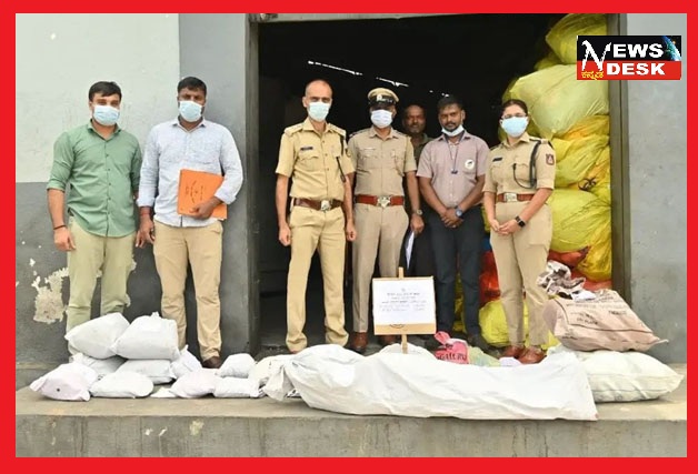 *ವಿವಿಧ ಪ್ರಕರಣಗಳಲ್ಲಿ ವಶಪಡಿಸಿಕೊಂಡ ರೂ.20,20,350 ಮೊತ್ತದ ವಿವಿಧ ಮಾದಕ ವಸ್ತುಗಳ ನಾಶ*