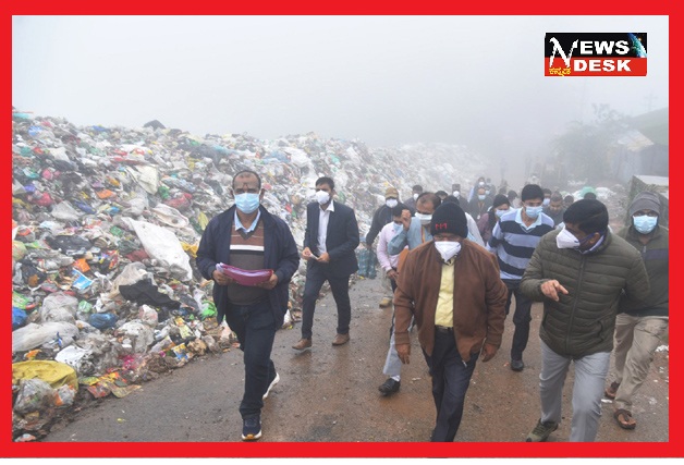 *ಮಡಿಕೇರಿ : ಕಸ ವಿಲೇವಾರಿ ಘಟಕಕ್ಕೆ ಉಪ ಲೋಕಾಯುಕ್ತ ನ್ಯಾಯಮೂರ್ತಿ ಭೇಟಿ : ವೈಜ್ಞಾನಿಕವಾಗಿ ಕಸ ವಿಲೇವಾರಿ ಮಾಡಲು ಕೆ.ಎನ್.ಫಣೀಂದ್ರ ಸೂಚನೆ*