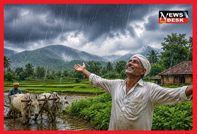 *ಕೊಡಗು : ಕೃಷಿಕರಲ್ಲಿ ಸಂತಸ ತಂದ ಪುಷ್ಯ ಮಳೆ*