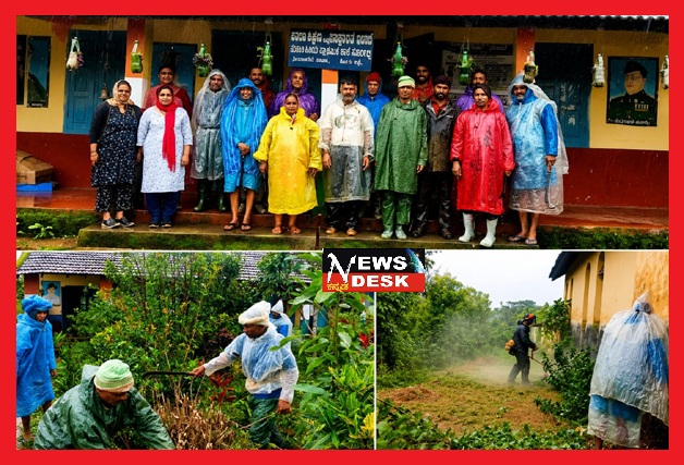 *ಸ್ವಾತಂತ್ರ್ಯೋತ್ಸವದ ಅಂಗವಾಗಿ ಸೂರ್ಲಬ್ಬಿ ಶಾಲೆಯಲ್ಲಿ ಸ್ವಚ್ಛತಾ ಶ್ರಮದಾನ*