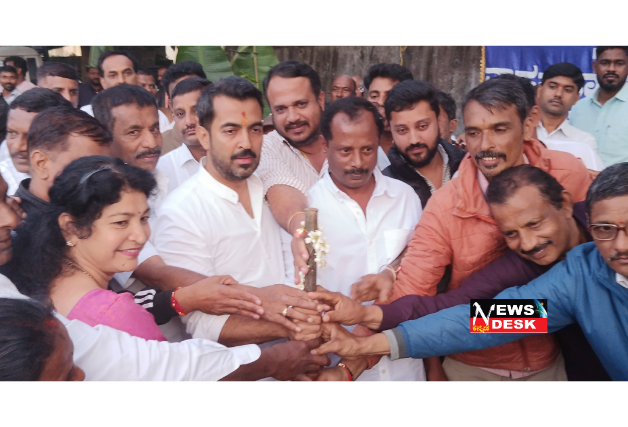 *ಸೋಮವಾರಪೇಟೆ ಕಾರು-ಆಟೋ ನಿಲ್ದಾಣ ಮೇಲ್ಛಾವಣಿ ನಿರ್ಮಾಣಕ್ಕೆ ಶಾಸಕ ಮಂತರ್ ಗೌಡ ಭೂಮಿಪೂಜೆ*